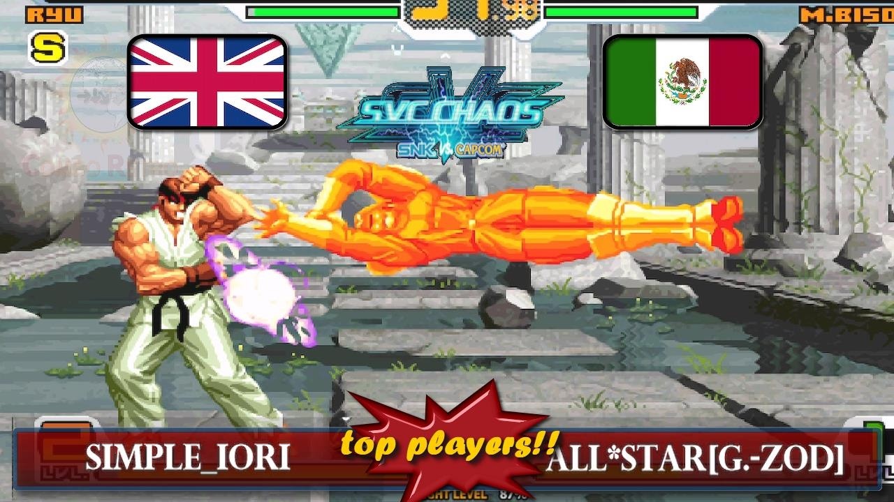 [TOPs SVC Chaos FT5] simple_iori (UK) vs all*star[G.-Zod] (Mex) #svcchaos