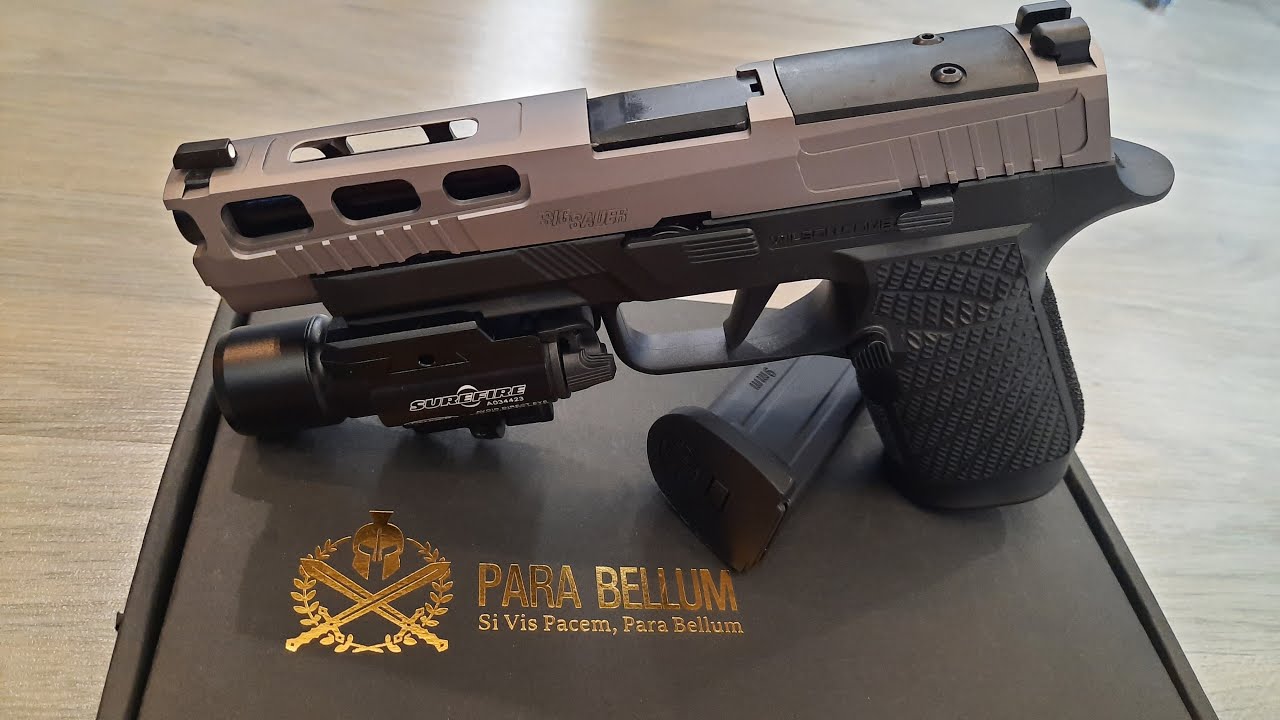 Sig Sauer P320 Wilson Combat (Silver) Airsoft GBB by Parabellum