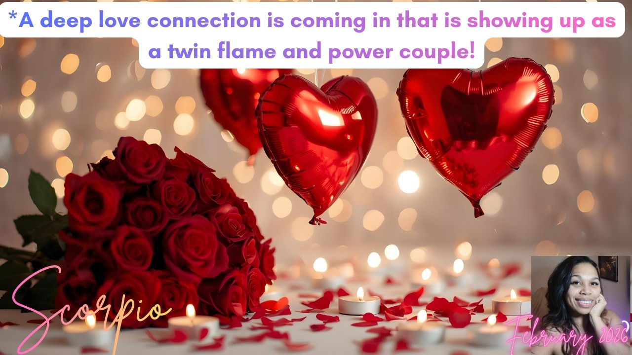 Scorpio *A deep love connection is coming in that is showing up as a twin flame and power couple!