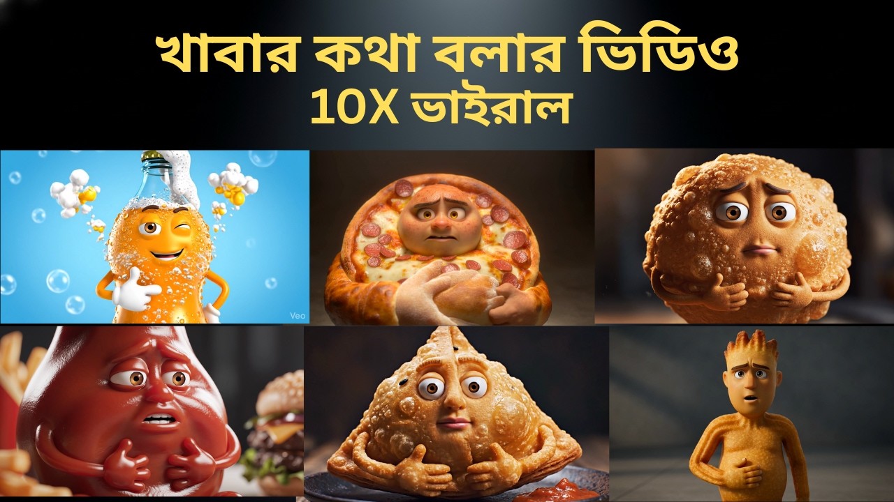 খাবার কথা বলার ভিডিও।Food Talking Video Bangla