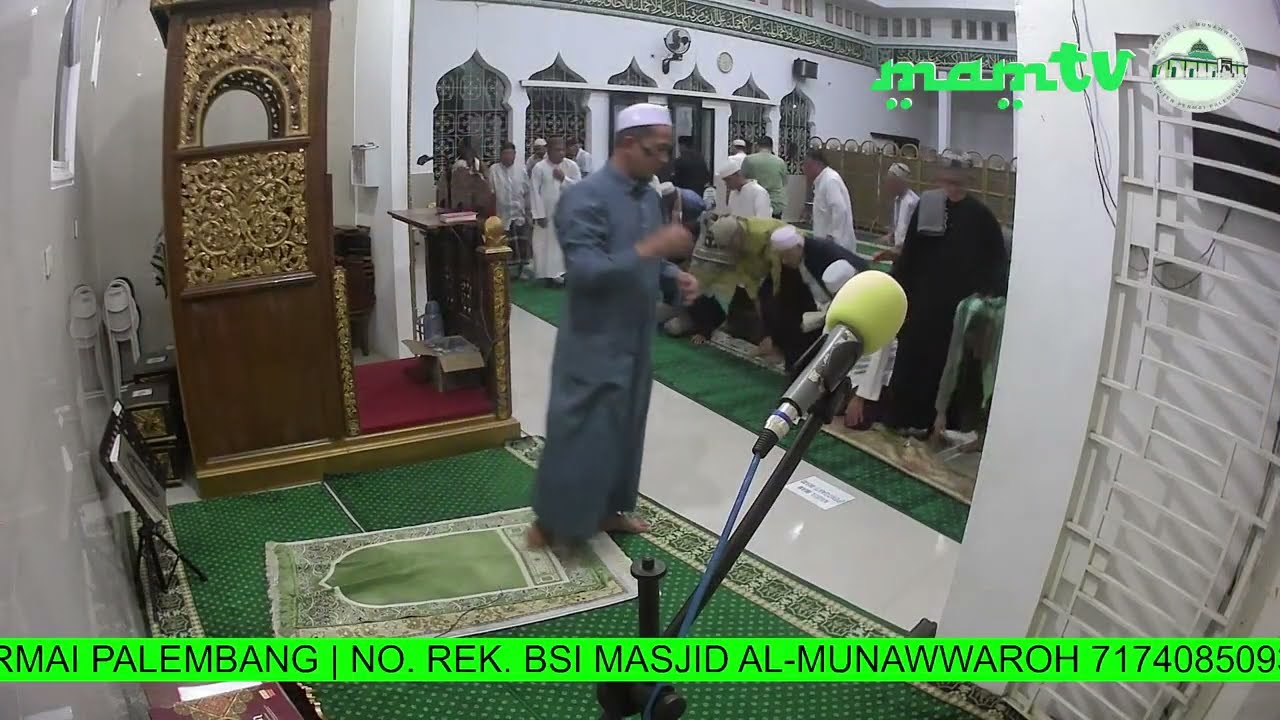 🔴LIVE | SHOLAT SHUBUH | MASJID AL-MUNAWWAROH KENTEN PERMAI PALEMBANG