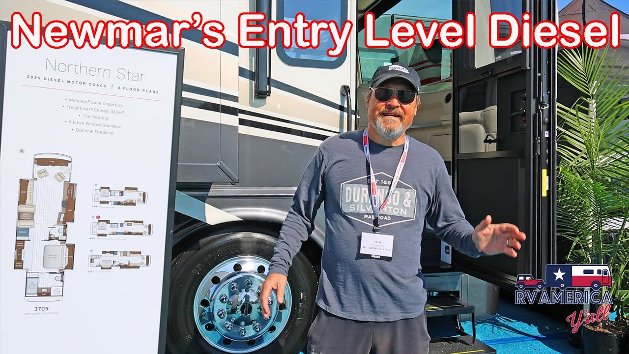 Tour the 2025 NEWMAR NORTHERN STAR 3709 | Class A Diesel Motorhome