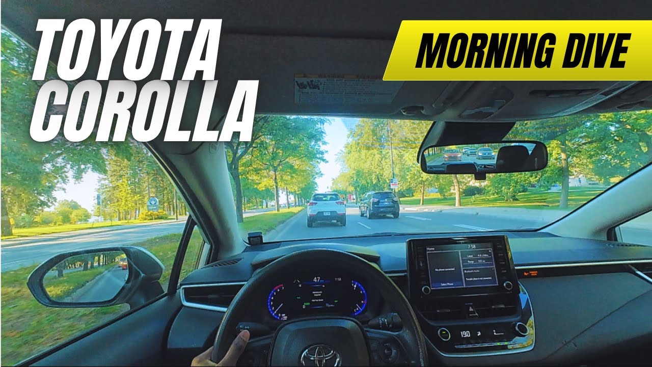 ASMR POV Drive | 2022 Toyota Corolla | Morning School Run