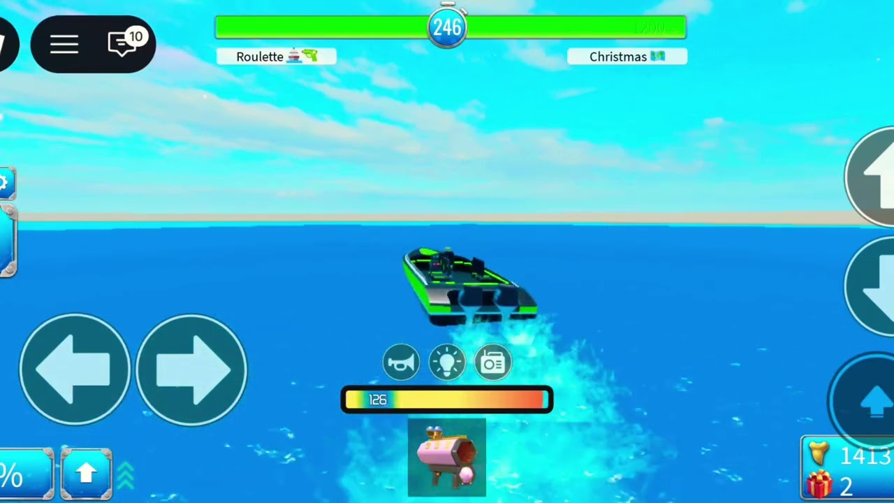 Playing Shark Bite 2