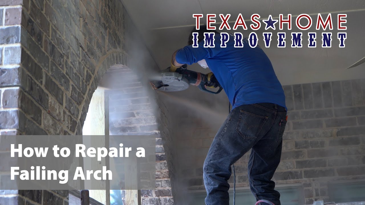 How to Repair a Failing Arch on Your Home