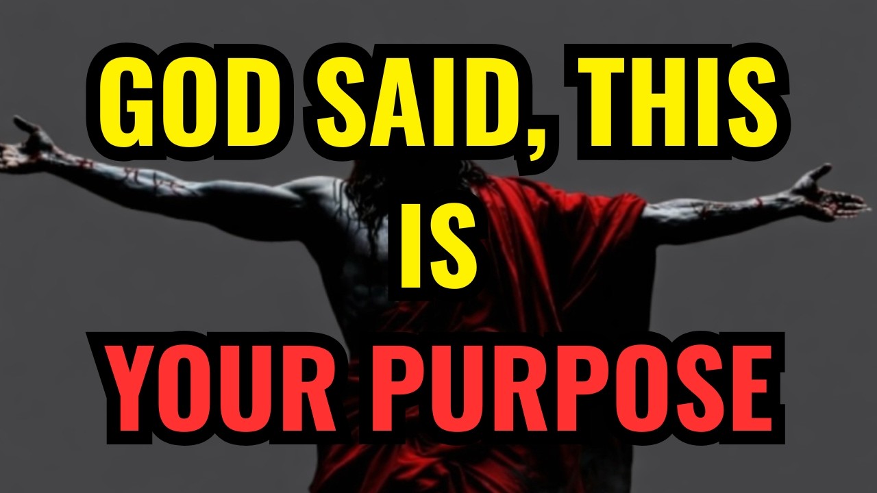 Chosen One, God is Reveal Your Purpose.