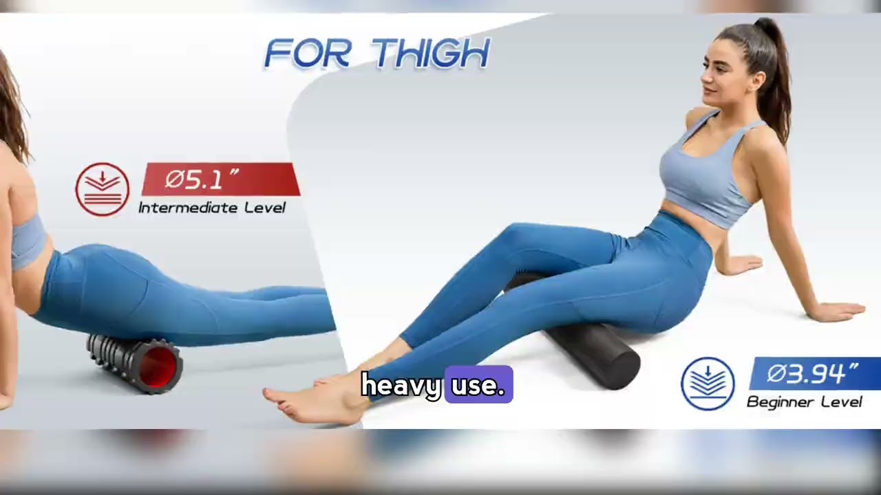 Krightlink Foam Roller Set Review | Best Muscle Massage Roller  Release Deep Tissue Pain!