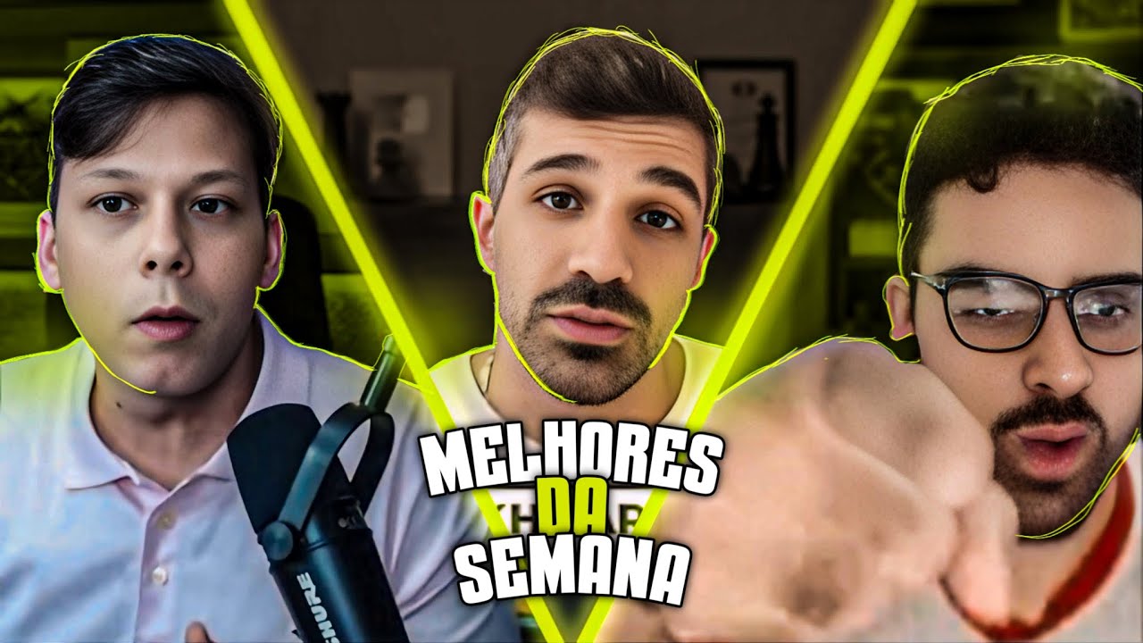 KRIKOR NÃO APROVA TÉCNICA DO CARLSEN + RAFAEL LEITÃO INDIGNADO COM A FIDE - MELHORES DA SEMANA #01