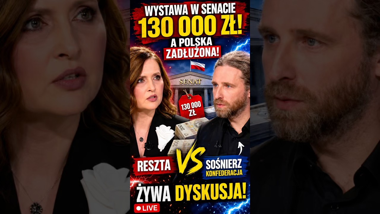 Wystawa w Senacie za 130tyś zł #deficyt