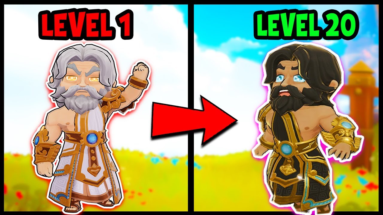 Noob to Max level Golden Skin Zeus in one video !!! DKO ( Divine Knockout )