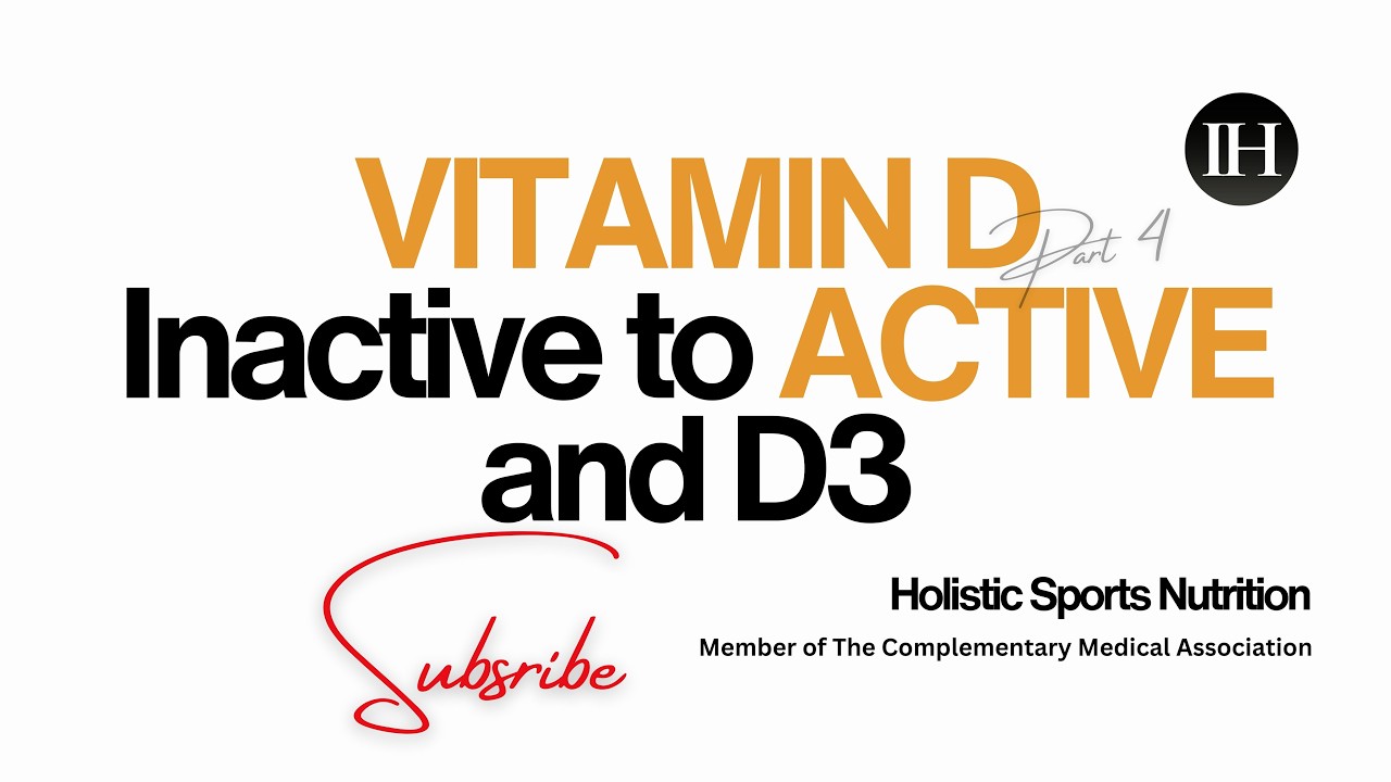 What is ACTIVE and INACTIVE Vitamin D | The Umbrella of Vitamin D | Pt 4