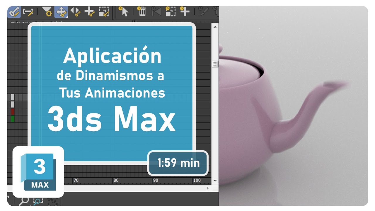 Aplica DINAMISMOS  tus animaciones con 3DS MAX.