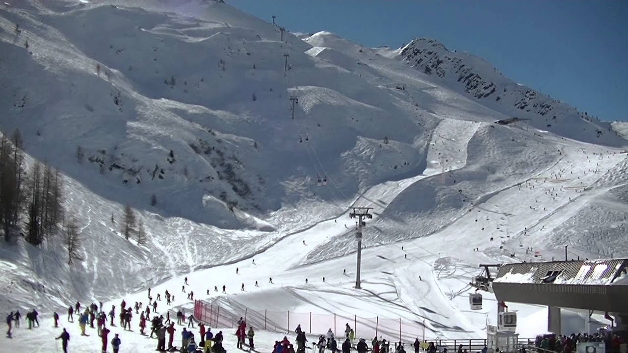 Lyzovanie v Chamonix Les Grandes, Francuzsko 1