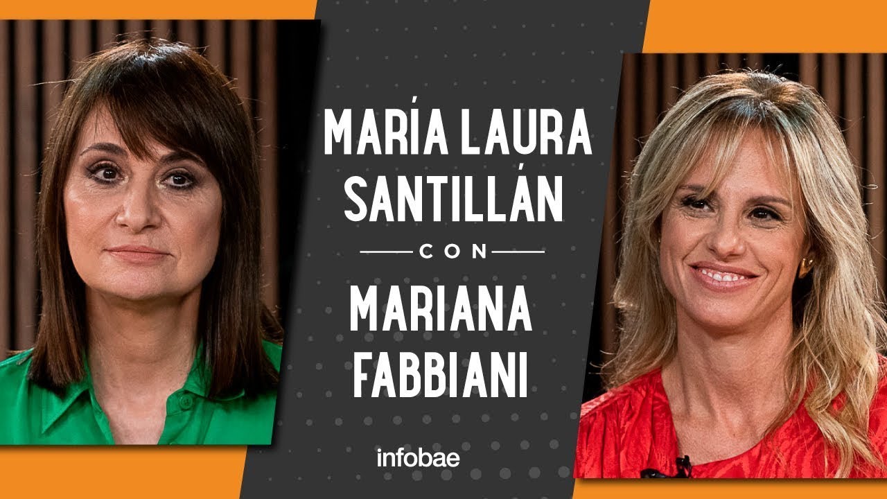 Mariana Fabbiani con María Laura Santillán: 