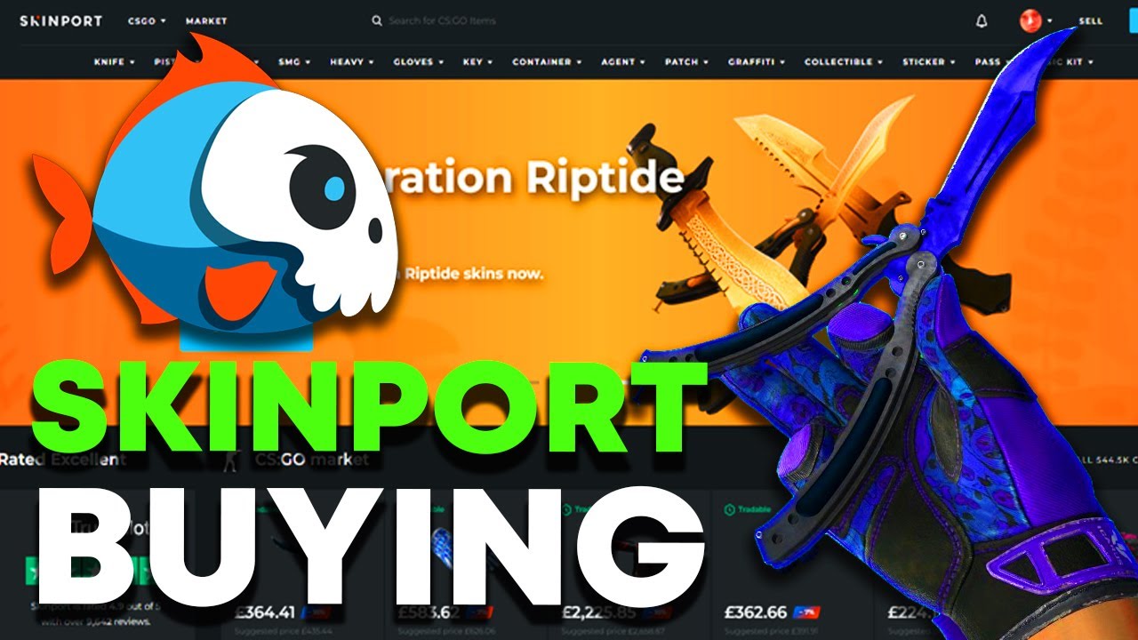 Как покупать скины Counter-Strike на Skinport