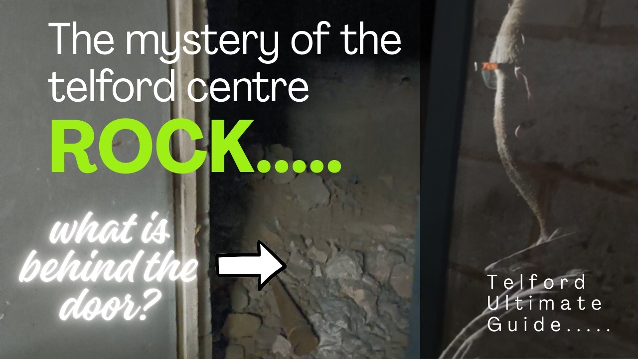 The Mystery Of The Telford Shopping Centre Hidden Rock SOLVED!