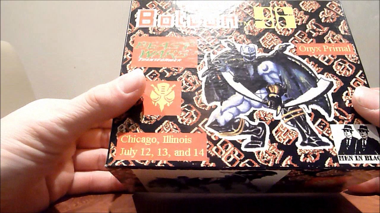 Transformers Botcon '96 ONYX PRIMAL Review