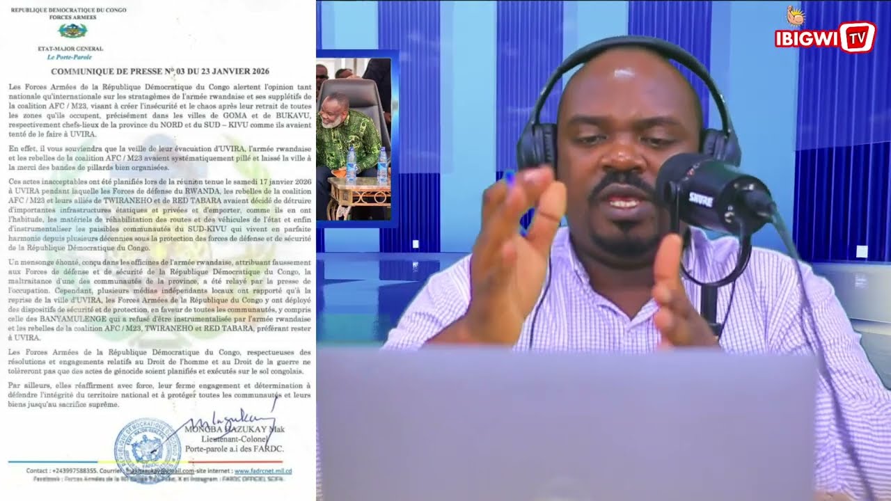 ITANGAZO RYIHUTIRWA RYA FARDC || M23 IRAVA MU MUJYI WA GOMA&BUKAVU? || IGITERO KU RWANDA MU NYANDIKO