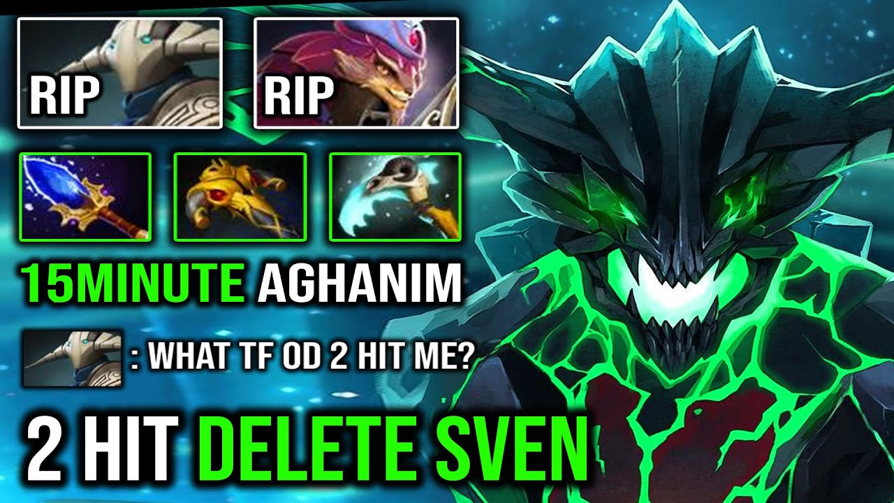 King of Pure Damage 15Min Scepter OD 2 Hit Deleted Sven | EPIC Eclipse Burst 22Kills EZ Counter DotA