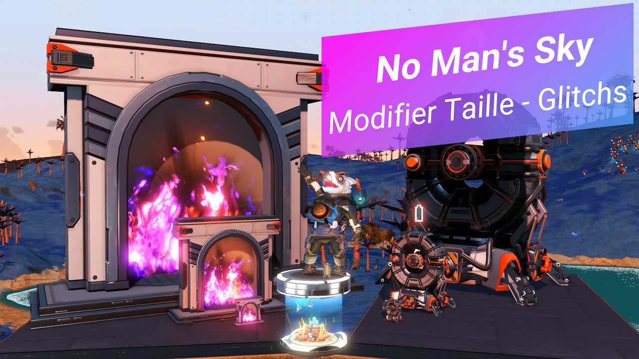 Tutoriel construction  : Taille des objets et structures dans No Man's Sky
