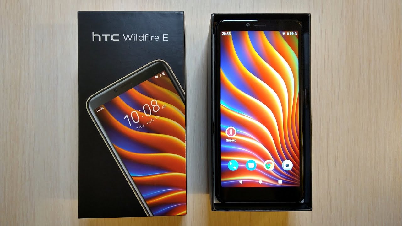 HTC Wildfire E Unboxing