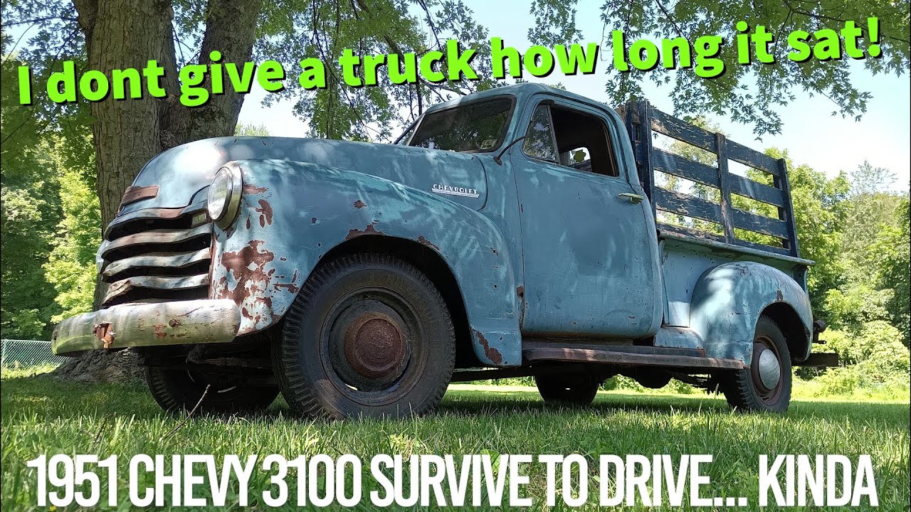 1951 Chevy 3100 Will it Survive to Drive!