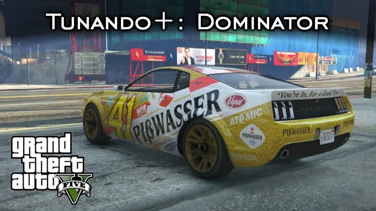 Tunando+: Dominator Pisswasser | Stock Car NOVO | GTA V Nova geração [PT-BR]