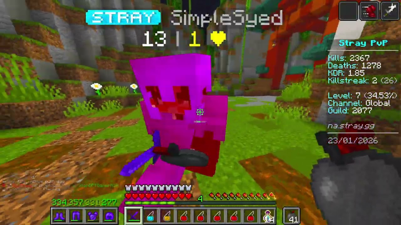 Waltersillo vs. SimpleSyed | HT2 Test Netherite Pot