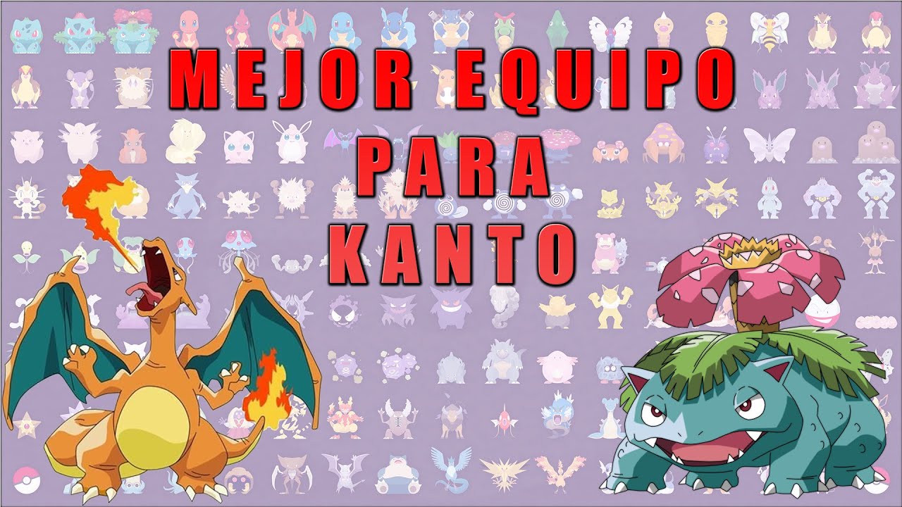 💥MEJOR EQUIPO POKÉMON PARA KANTO (ROJO FUEGO Y VERDE HOJA)