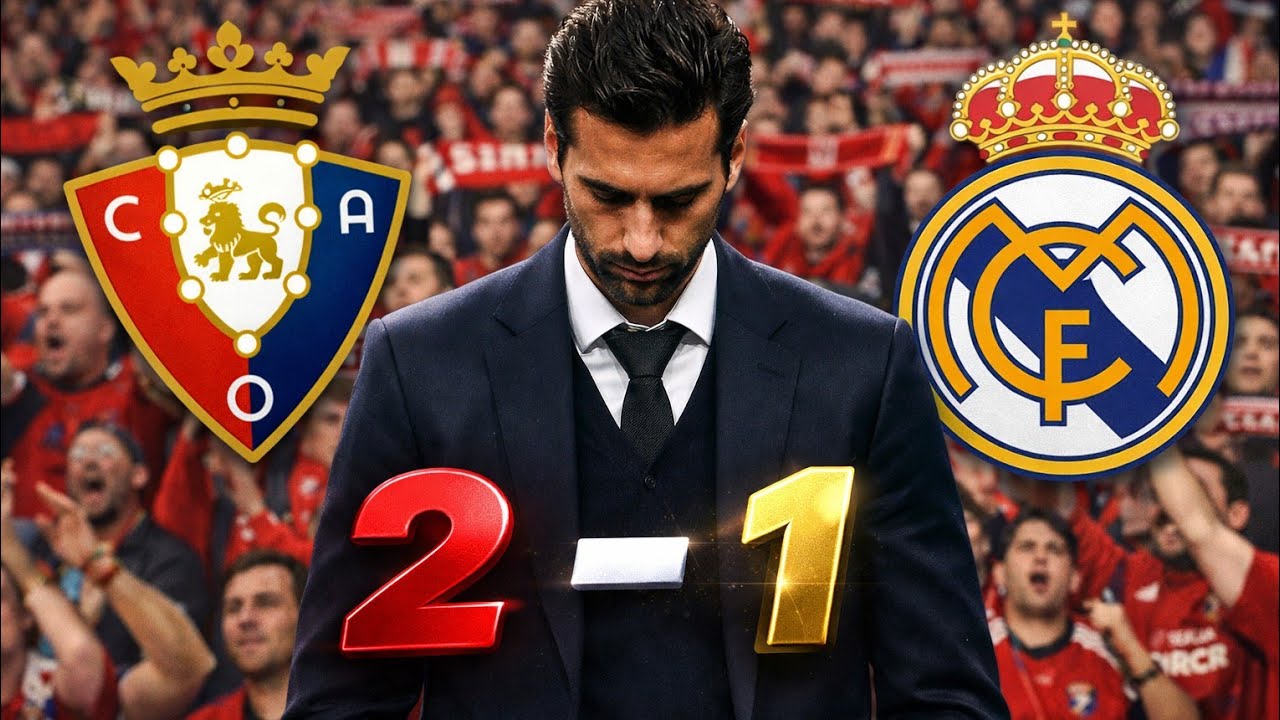 Debrief Osasuna 2-1 Real Madrid.Merci vinicius. Carvajal et Arda tirez vous...