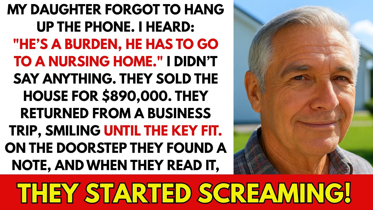 My Daughter Wanted to Get Rid of Me – So I Sold the House She Believed Belonged to Her.