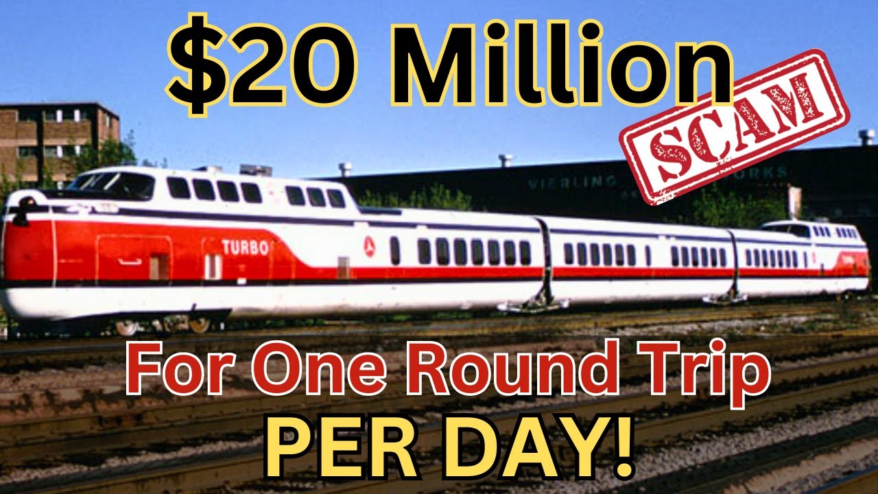 TurboTrain: One of the Biggest Scams of American Railroading!