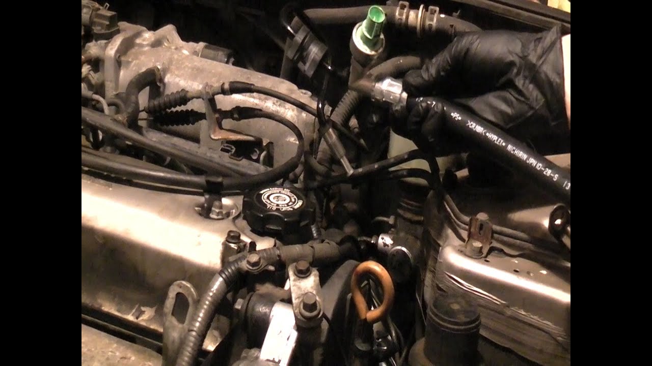 94-97 Honda Accord Power Steering Pressure Line Replacement
