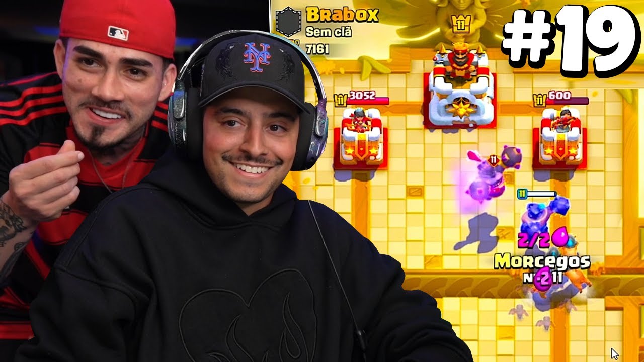 CORINGA FOI X1 CONTRA O BRABOX NO CLASH ROYALE!! EP 19