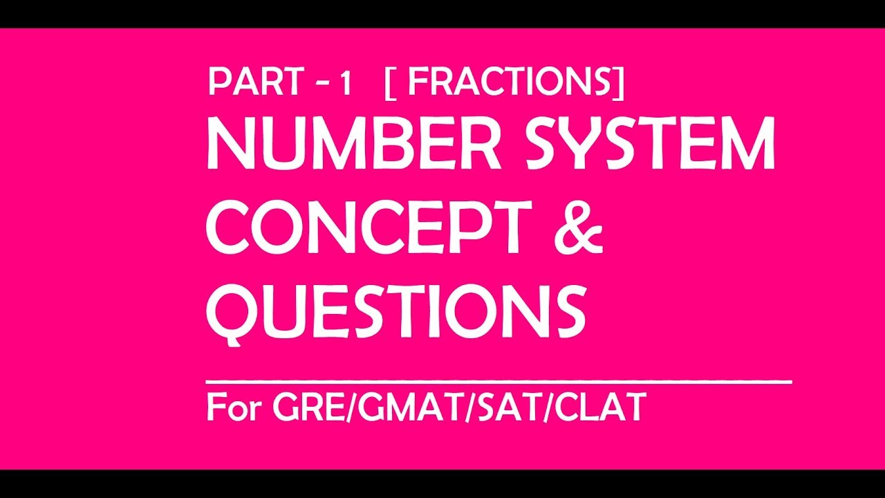 LEC 01: Best methods one should know to solve Fractions
