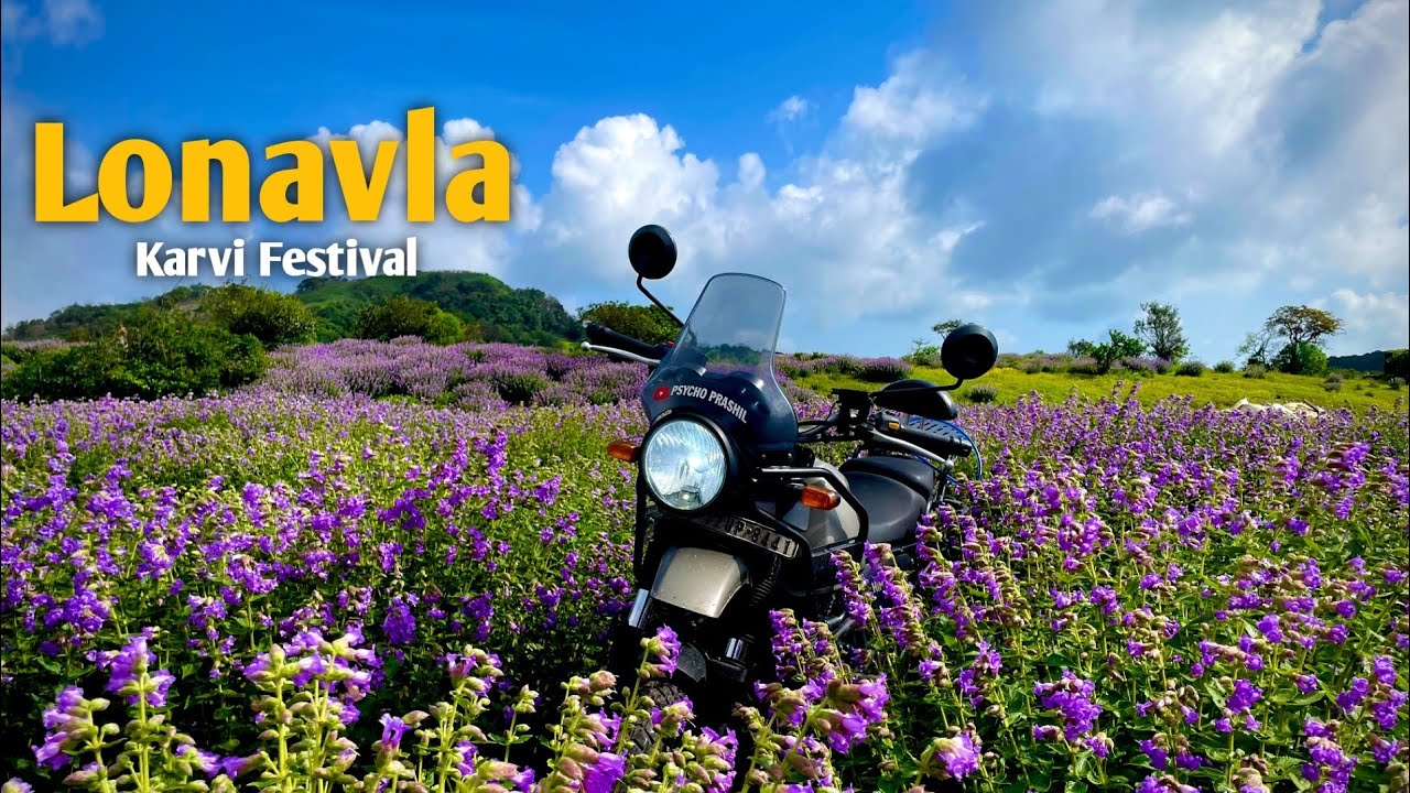 karvi flower festival Lonavla 2024 | Moto Vlog
