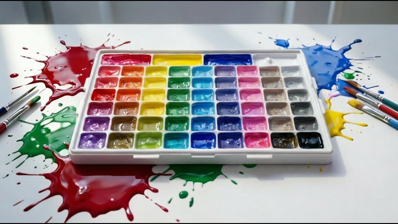 Making 54 Colors with Only 5 Primary Colors