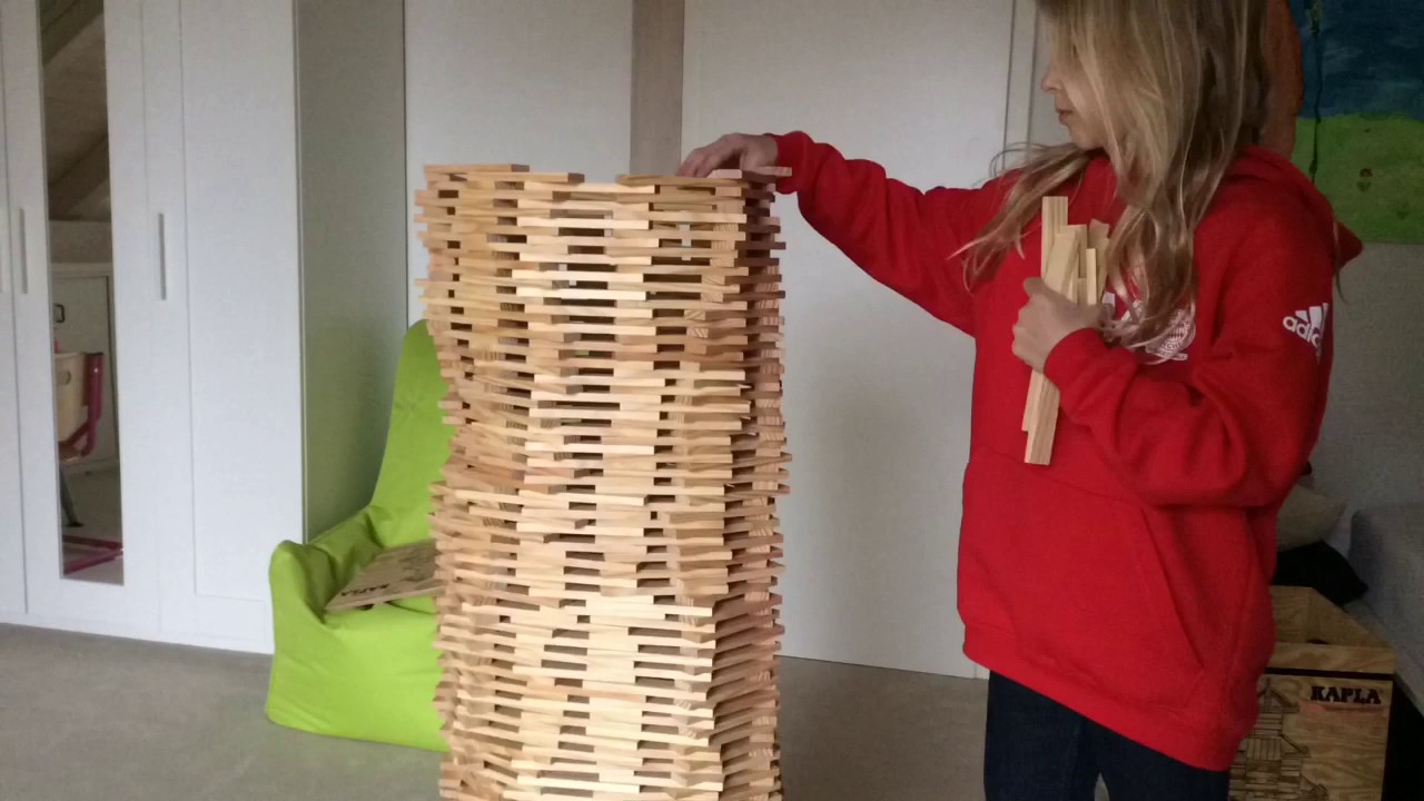 1000 Steine KAPLA Turm+ Einstuz