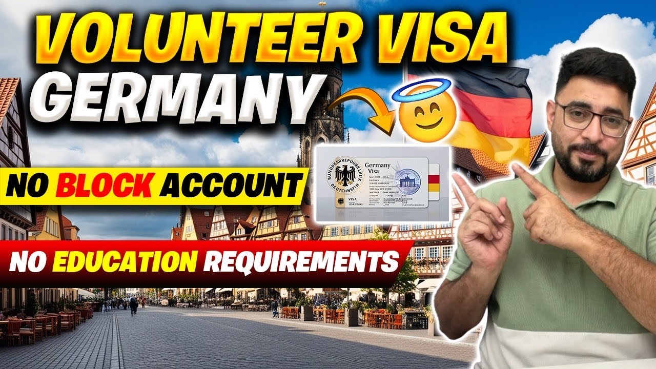 Volunteer Visa Germany Explained A-Z - Your Path to Germany! 🇩🇪✨