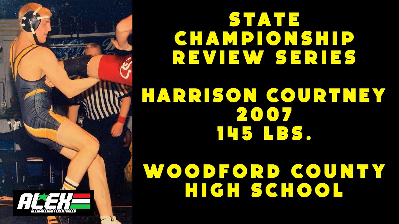 State Wrestling Championship match review w/ Harrison Courtney (Woodford County HS; 2007 145 lbs.)