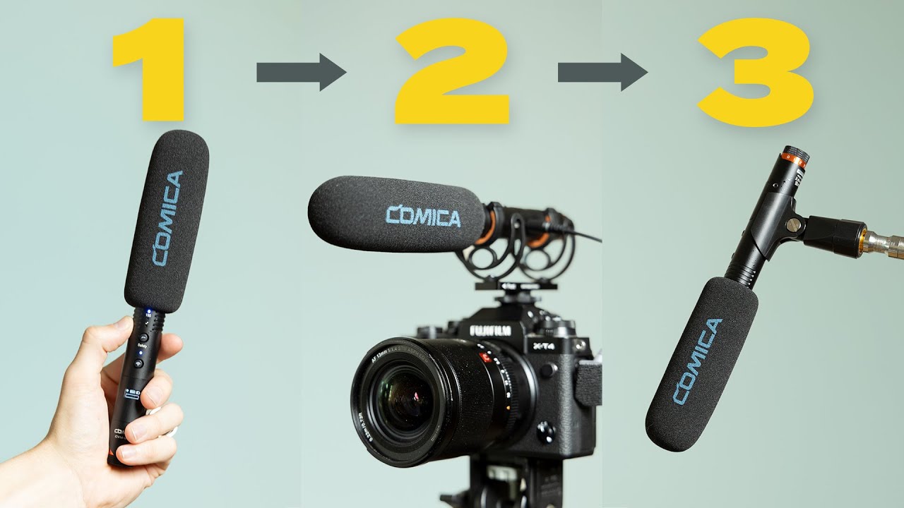 Comica VM30 - This 3-in-1 Video Microphone Is a Game Changer