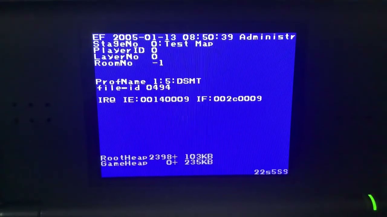 Super Mario 64 DS fastest crash (ERROR)￼￼
