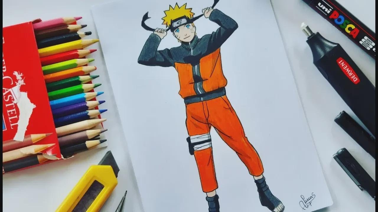Comment dessiner Naruto facilement – Tuto étape par étape