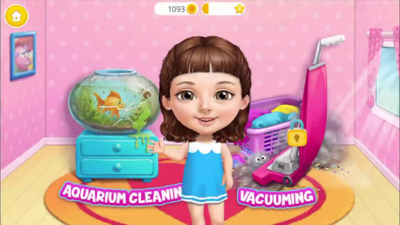 Sweet Baby Girl Cleanup 5 - House & Playground - TutoTOONS - Fun for kids games