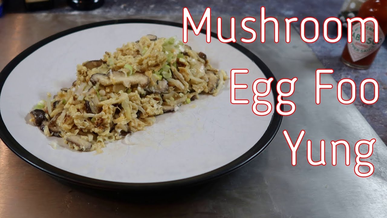 Mushroom Foo Yung - Twice Cooked | Mushroom Egg Foo Yung
