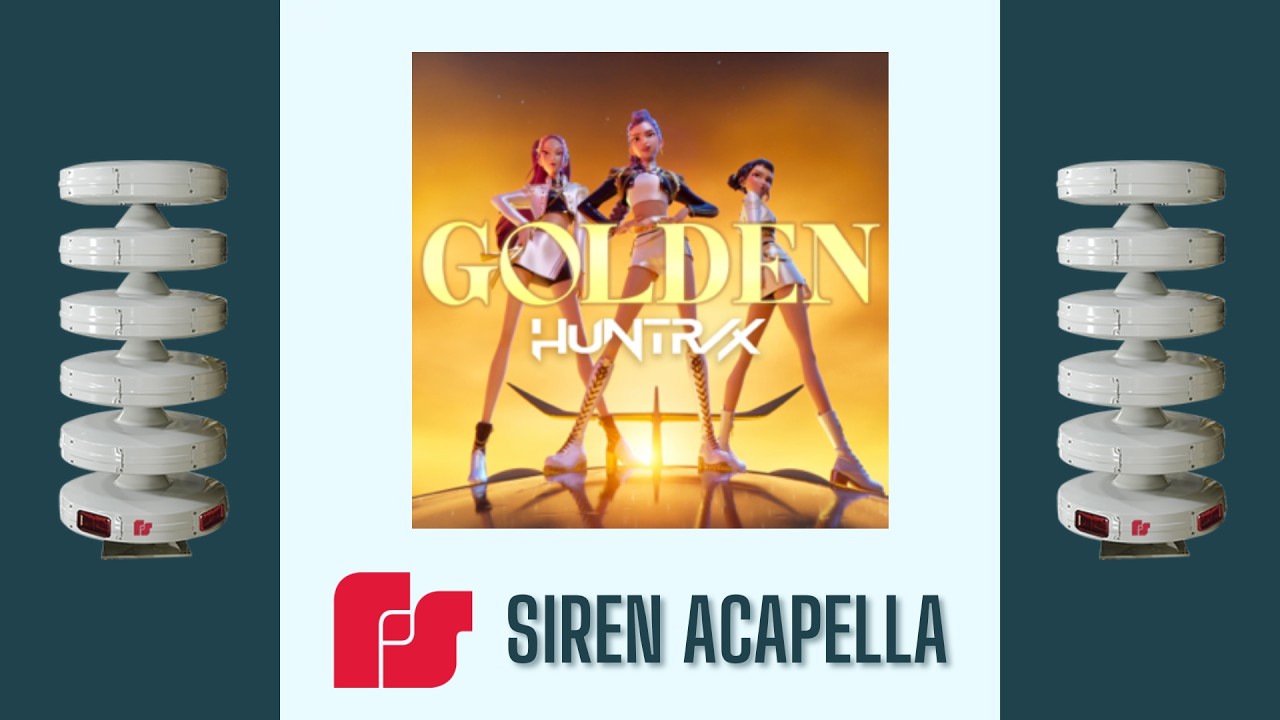 Golden - HUNTR/X, Federal Signal Modulator siren acapella