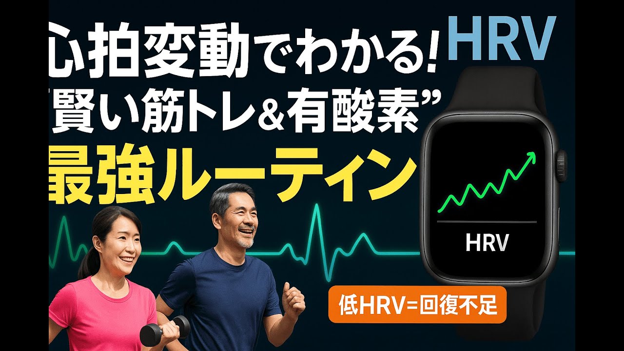 「心拍変動でわかる！“賢い筋トレ＆有酸素”最強ルーティン」