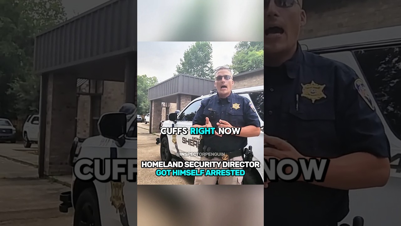Homeland Security Director Got Himself Arrested 🤯