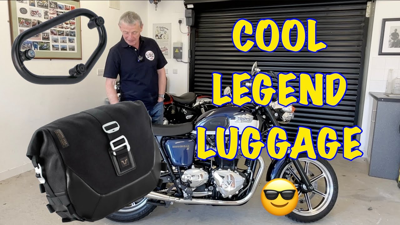 Triumph Bonneville SE 865 - Fitting the SW-MOTECH Legend Gear Side Bag LC1