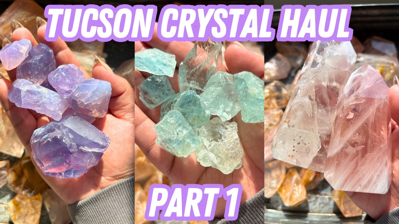 Tucson Gem 💎 Show Crystal Unboxing | Part 1 | Cold Brew Crystals
